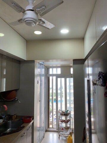 Kitchen in 3 BHK Apartment at Mahaveer Jeevan Deep, Kandivali West – for Sale