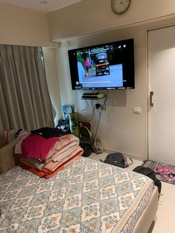 Bedroom in 3 BHK Apartment at Mahaveer Jeevan Deep, Kandivali West – for Sale
