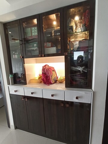 Kitchen in 1 BHK Apartment at Lodha Casa Viva, Majiwada – for Rent