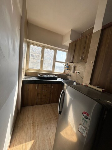 Kitchen in 1.5 BHK Apartment at Moti Nagar – for Rent