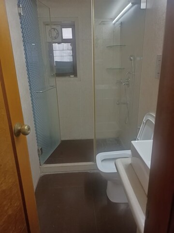 Bathroom in 3 BHK Apartment at Vasant Valley Complex, Malad East – for Rent