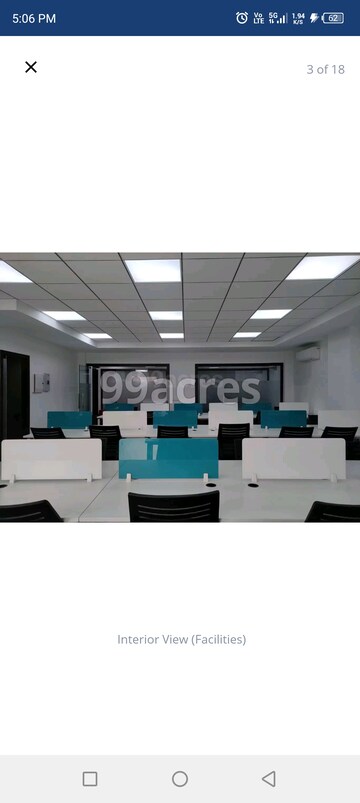 Team Area in  Office Space at Emaar The Palm Square, Sector 66 – for Rent