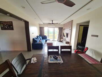 Living Room in 3 BHK Apartment at Lunkad Goldcoast, Viman Nagar – for Rent