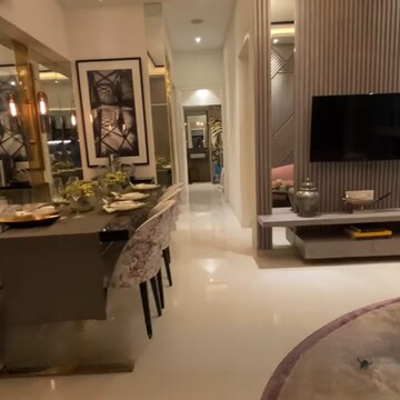 Living Room in 2 BHK Apartment at Lodha Amara, Sandoz Baug – for Sale