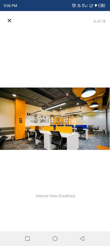 Team Area in  Office Space at Emaar The Palm Square, Sector 66 – for Rent
