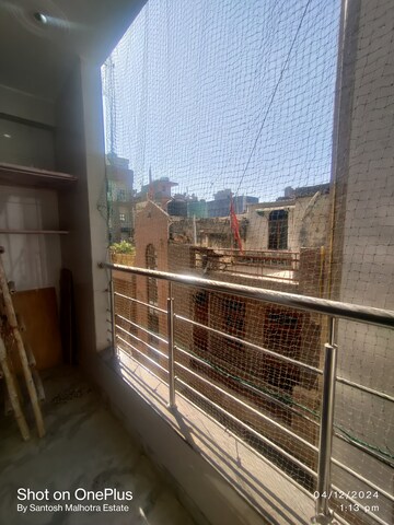 Balcony in 1.5 BHK Builder Floor at Dwarka Mor – for Rent