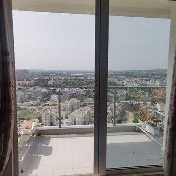 Balcony in 3 BHK Apartment at M3M Merlin, Sector 67 – for Rent