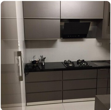 Kitchen in 3 BHK Apartment at Runwal Elegante, Andheri West – for Rent