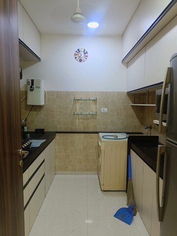 Kitchen in 3 BHK Apartment at Adani Western Heights Sky Apartments, Andheri West – for Rent