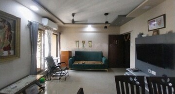 Living Room in 3 BHK Apartment at Runwal Garden City, Balkum Pada – for Rent