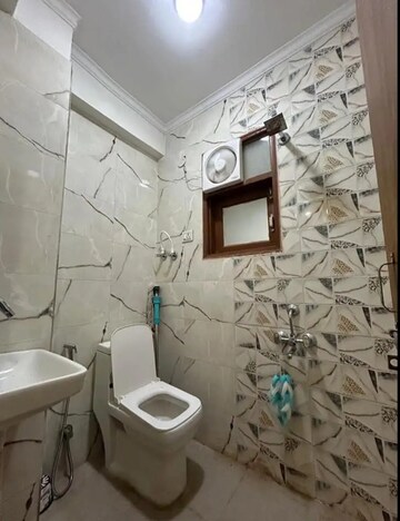 Bathroom in 1 RK Builder Floor at Saket – for Rent