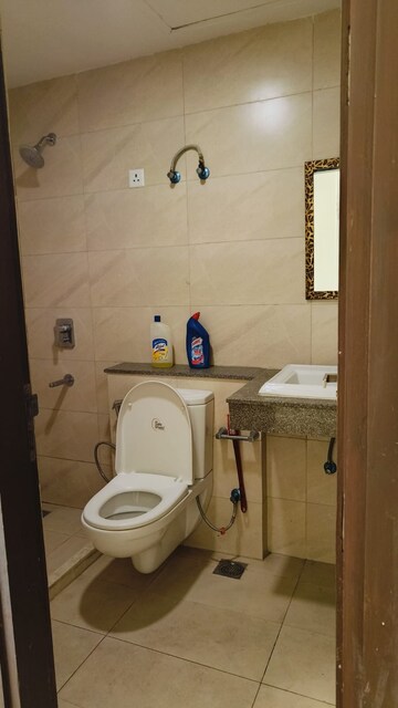 Bathroom in 3 BHK Apartment at Puri Aanandvilas, Sector 81 – for Rent