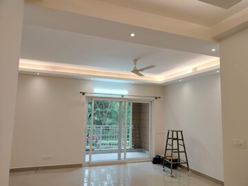 Living Room in 3 BHK Apartment at Mantri Webcity, Hennur – for Rent