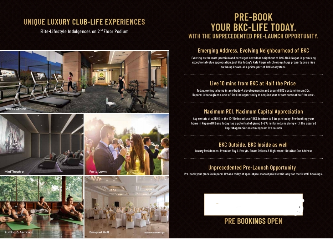 1 BHK Penthouse For Sale in Ruparel Urbana