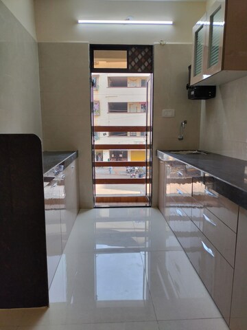 Kitchen in 1 BHK Apartment at HP Vidya Enclave, Virar East – for Sale