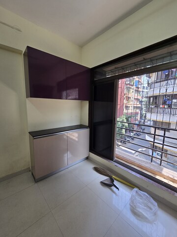 Kitchen in 2.5 BHK Apartment at Runwal Garden City, Balkum Pada – for Rent