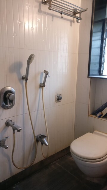 Bathroom in 2 BHK Apartment at Shree Vijay Vihar CHS, Chembur – for Rent