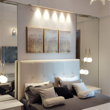 Living Room in 3 BHK Apartment at M3M Antalya Hills, Sector 79 – for Sale