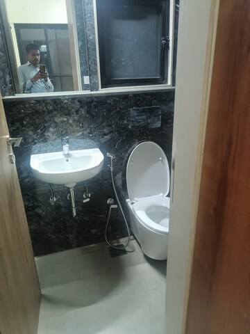 Bathroom in 2 BHK Apartment at Dosti Eastern Bay Phase 1, Wadala – for Rent