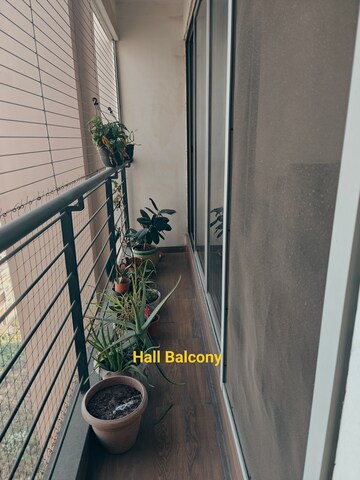 Balcony in 2 BHK Apartment at Runwal Eirene, Balkum Pada – for Sale