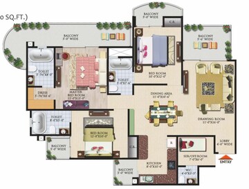 3.5 BHK Apartment For Sale in VVIP Mangal, Raj Nagar Extension