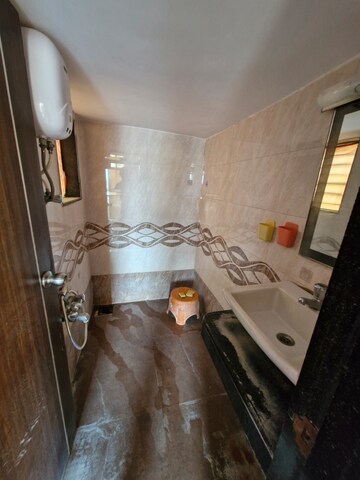 Attached Bathroom in 1 BHK Apartment at Agarwal Lifestyle, Virar West – for Sale