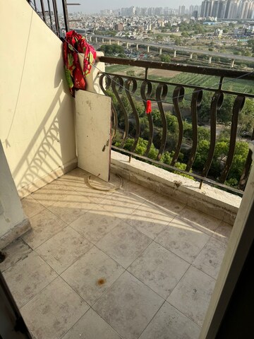 Balcony in 3 BHK Apartment at Sikka Karmic Greens, Sector 78 – for Rent