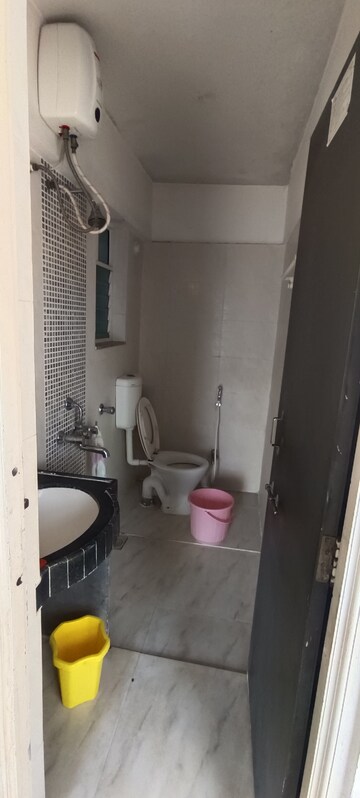 Bathroom in 1.5 BHK Apartment at Goel Sai Ganga, Undri – for Rent