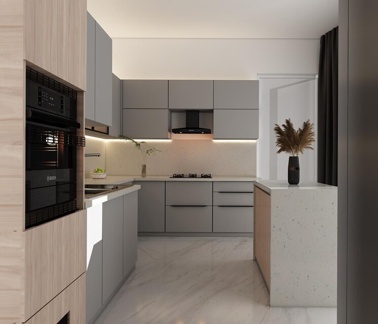 Kitchen, lodha-the-world-towers-world-one-tier-2 5 Bedroom 5500 Sq.Ft. Villa In Worli Mumbai 7901400