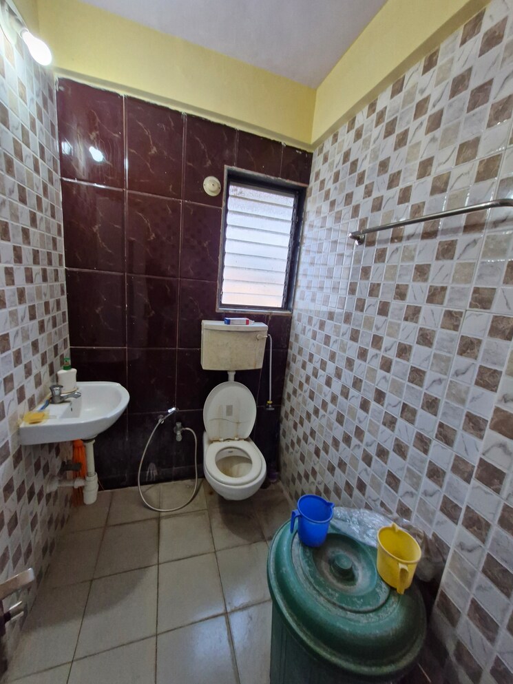 Bathroom, m-baria-house 3 Bedroom 1550 Sq.Ft. Apartment In Virar East Palghar 7901419