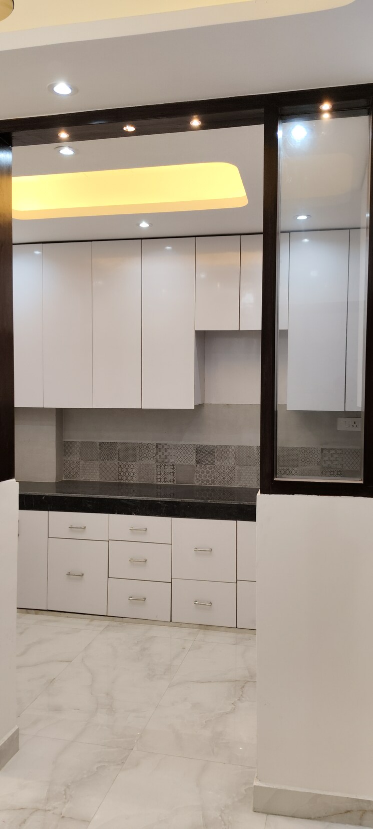 Kitchen, chattarpur 3 Bedroom 1350 Sq.Ft. Builder Floor In Chattarpur Delhi 7901443