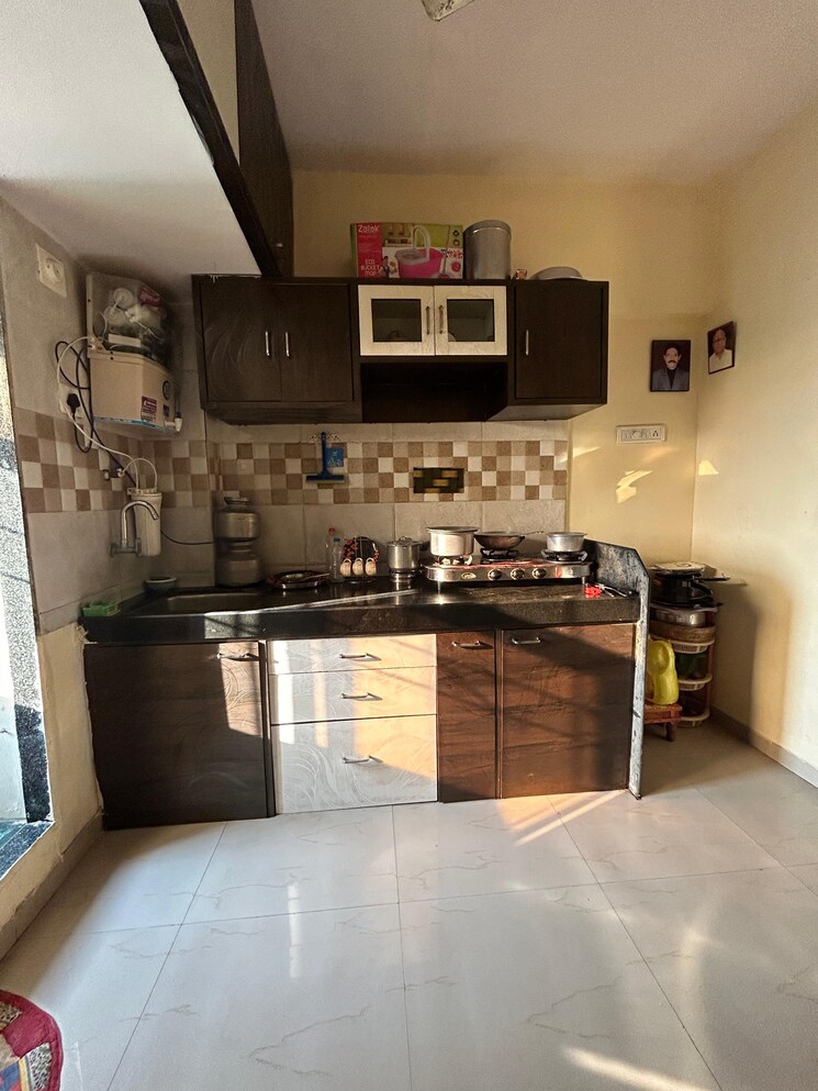 Kitchen, jay-vijay-nagari 2 Bedroom 1000 Sq.Ft. Apartment In Nalasopara West Palghar 7901535