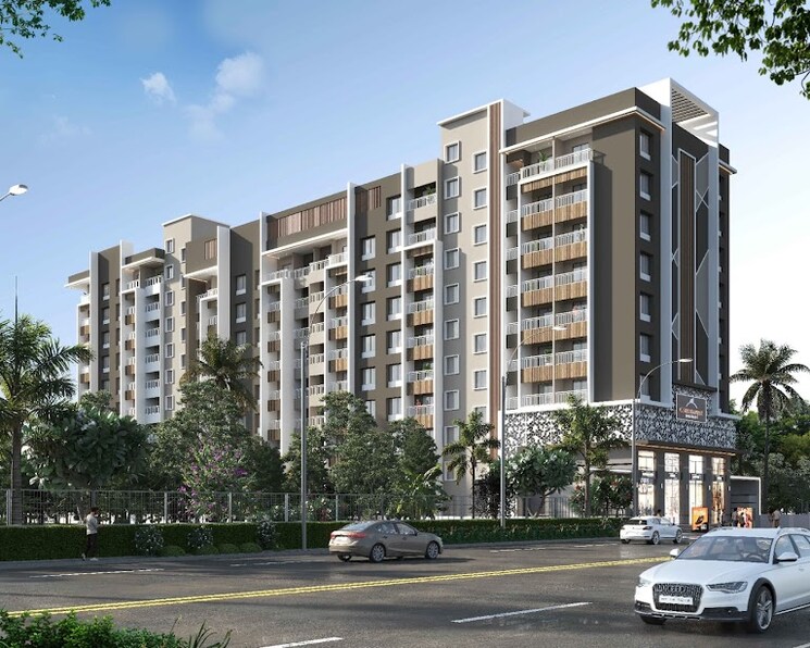 Exterior View, tekale-chandranjan-heritage 2 Bedroom 1014 Sq.Ft. Apartment In Chikhali Pune 7901676