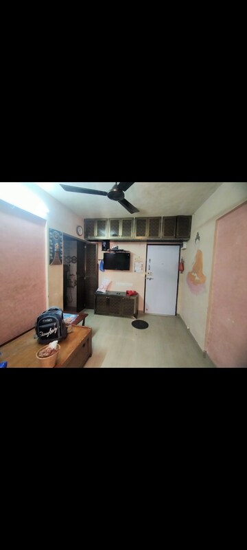 Living Room in 1 RK Apartment at Alpa Park CHS, Ghatkopar West – for Rent