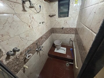 Bathroom in 1 BHK Apartment at Mayur Apartment Koparkhairane, Kopar Khairane – for Rent