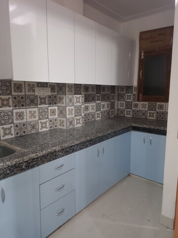 Kitchen in 2 BHK Builder Floor at New Ashok Nagar – for Rent