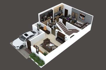 3 BHK Independent House – Exterior View View at Otthakadai - for Sale
