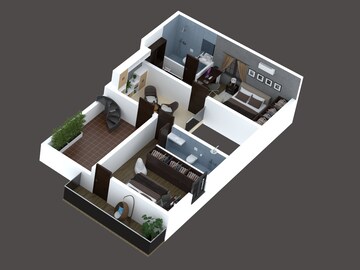 3 BHK Independent House – Exterior View View at Otthakadai - for Sale