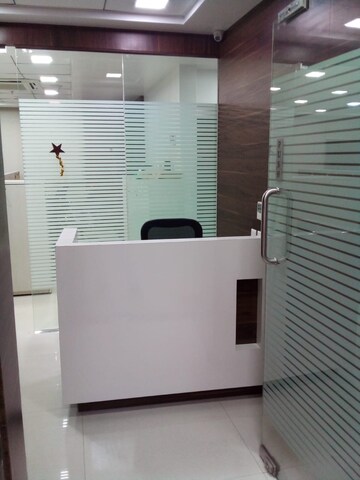 Bathroom in  Office Space at Rupa Solitaire, Kopar Khairane – for Rent