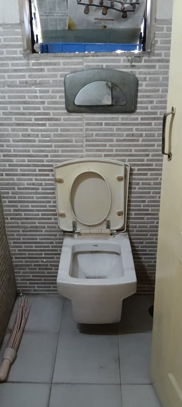 Bathroom in 1 BHK Apartment at Suyash Tower, Kopar Khairane – for Rent