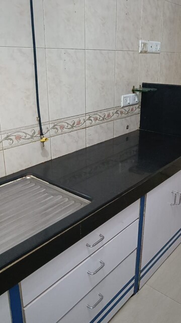 Kitchen in 3 BHK Apartment at K Raheja Interface Heights, Malad West – for Rent