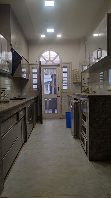 Staircase in 3.5 BHK Builder Floor at Sector 74 – for Rent