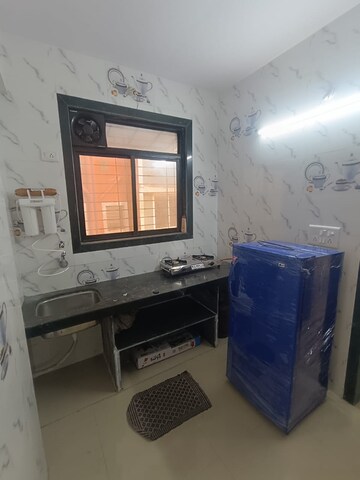 Kitchen in 2 BHK Apartment at Swaraj Sairaj, Rabale Sector 8 – for Rent