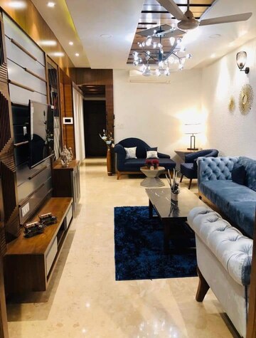 Living Room in 3 BHK Apartment at Dixit Nagar – for Sale