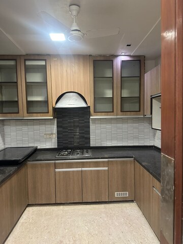 Kitchen in 3 BHK Builder Floor at Greater Kailash ii – for Rent