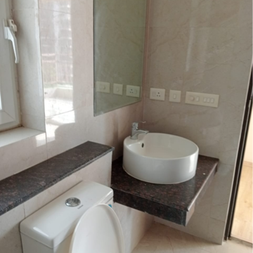Bathroom in 2 BHK Apartment at Signature Global Solera 2, Dharampur – for Sale