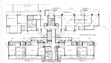 Floor Plan in 3.5 BHK Apartment at Godrej Riverine, Sector 44 – for Sale