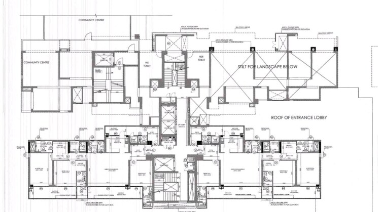 Floor Plan, godrej-riverine 3.5 Bedroom 2700 Sq.Ft. Apartment In Sector 44 Noida 7902252
