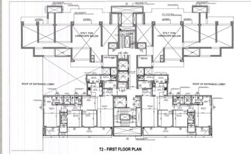 Floor Plan in 3.5 BHK Apartment at Godrej Riverine, Sector 44 – for Sale