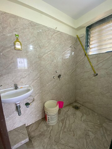 Bathroom in 1 BHK Apartment at Lodha Crown Taloja Quality Homes, Dombivli East – for Rent